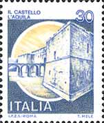 Il Forte de L'Aquila - francobollo