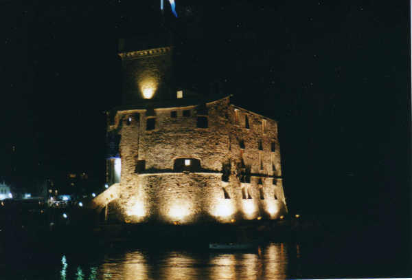 Rapallo - Castello di notte